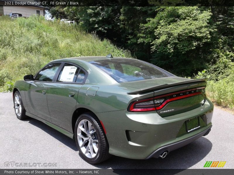 F8 Green / Black 2021 Dodge Charger GT