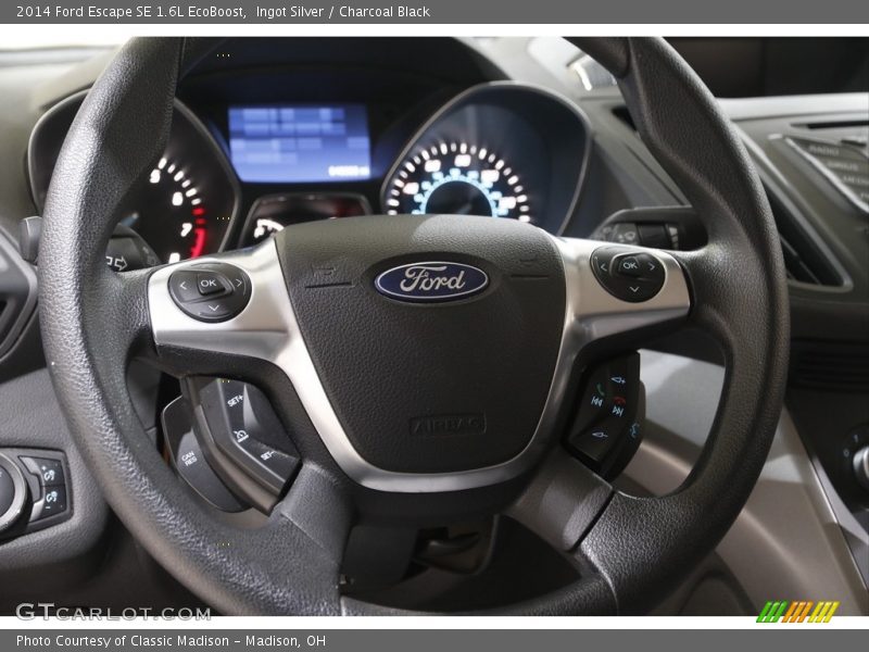 Ingot Silver / Charcoal Black 2014 Ford Escape SE 1.6L EcoBoost