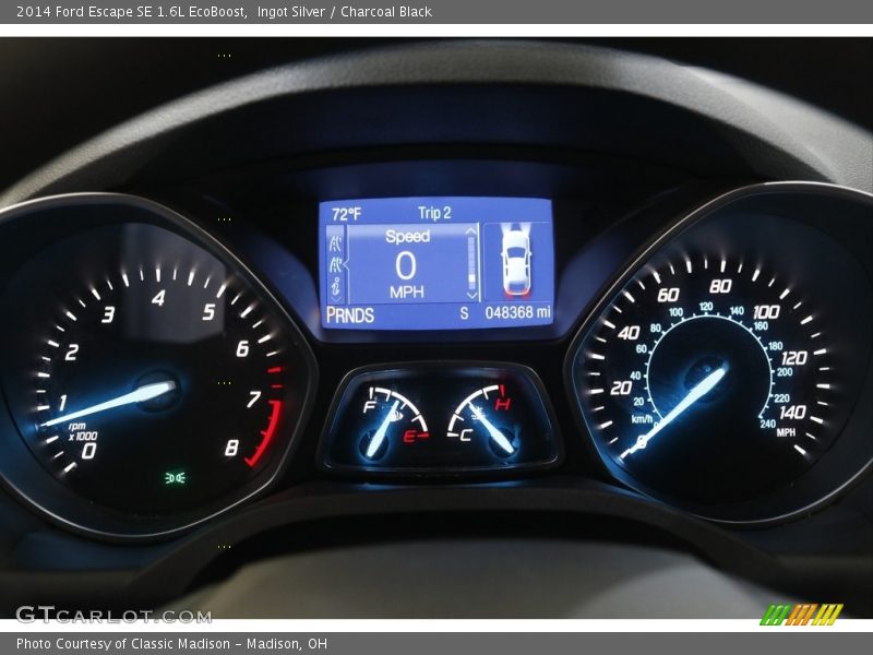 Ingot Silver / Charcoal Black 2014 Ford Escape SE 1.6L EcoBoost