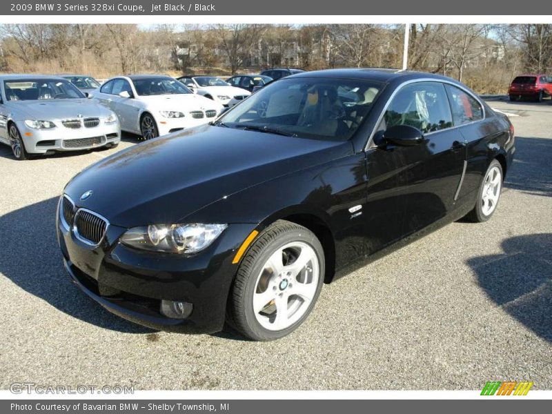 Jet Black / Black 2009 BMW 3 Series 328xi Coupe