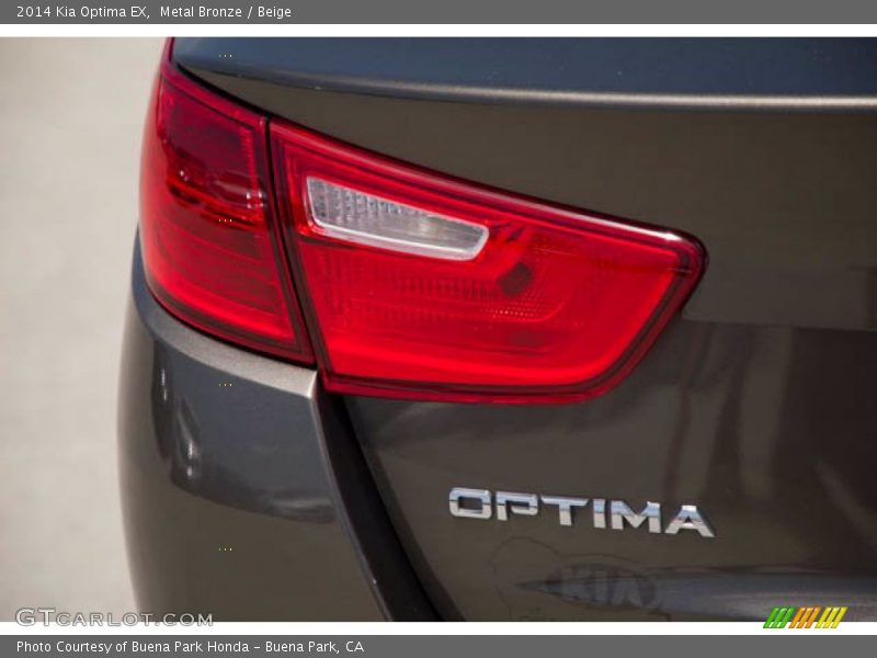 Metal Bronze / Beige 2014 Kia Optima EX