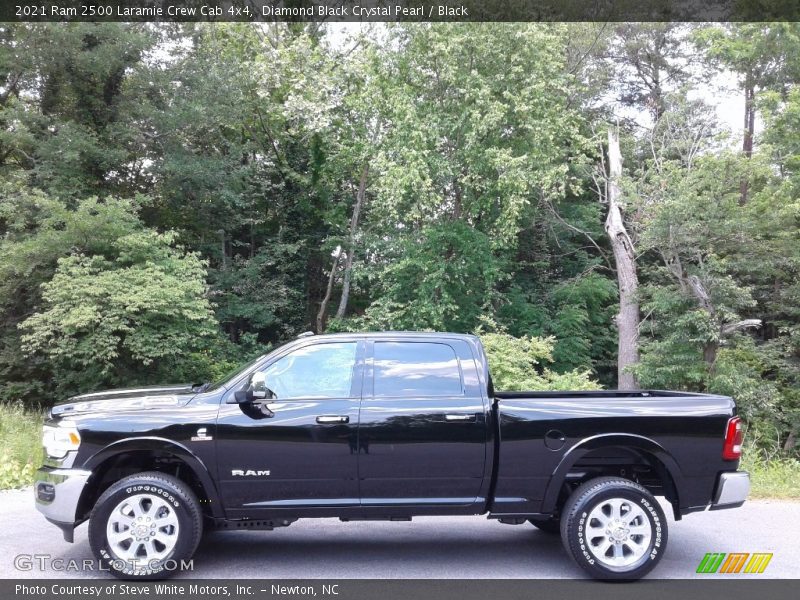 Diamond Black Crystal Pearl / Black 2021 Ram 2500 Laramie Crew Cab 4x4