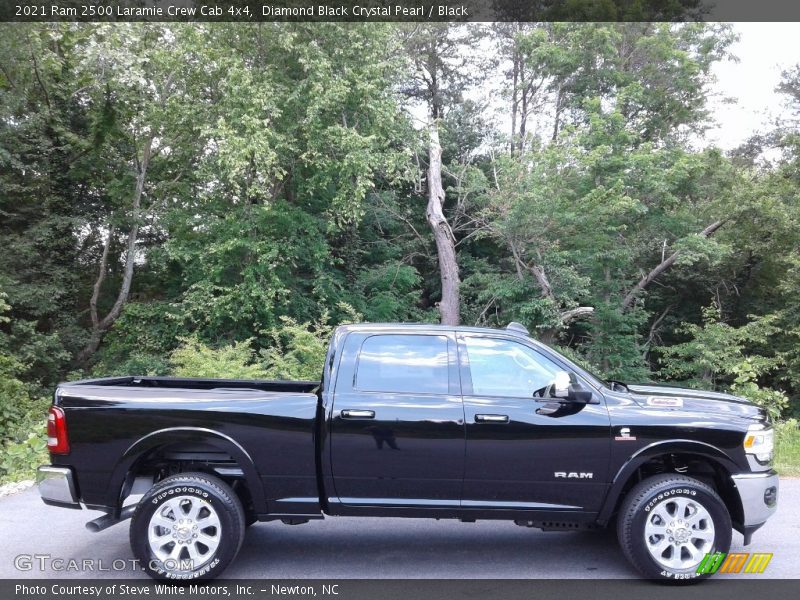  2021 2500 Laramie Crew Cab 4x4 Diamond Black Crystal Pearl