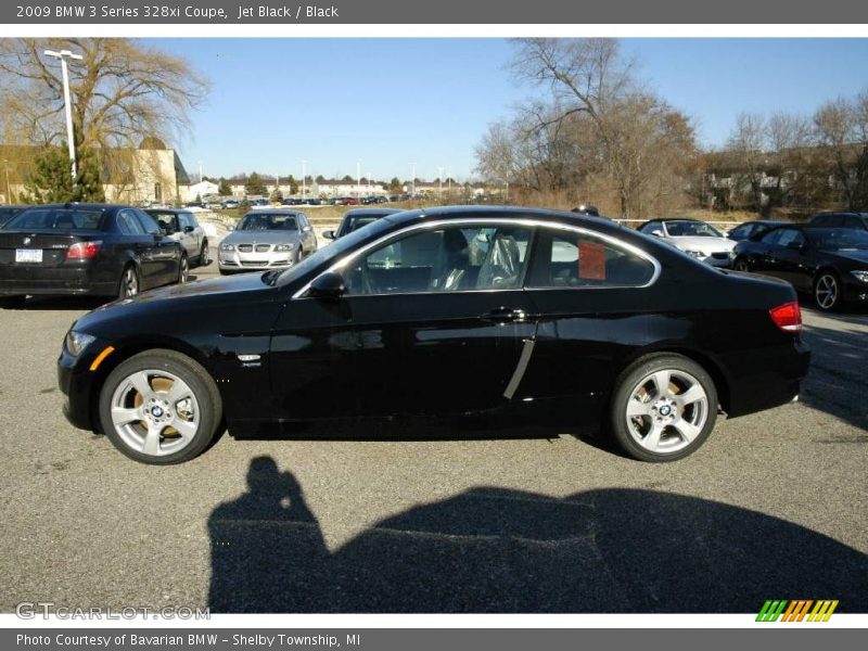 Jet Black / Black 2009 BMW 3 Series 328xi Coupe
