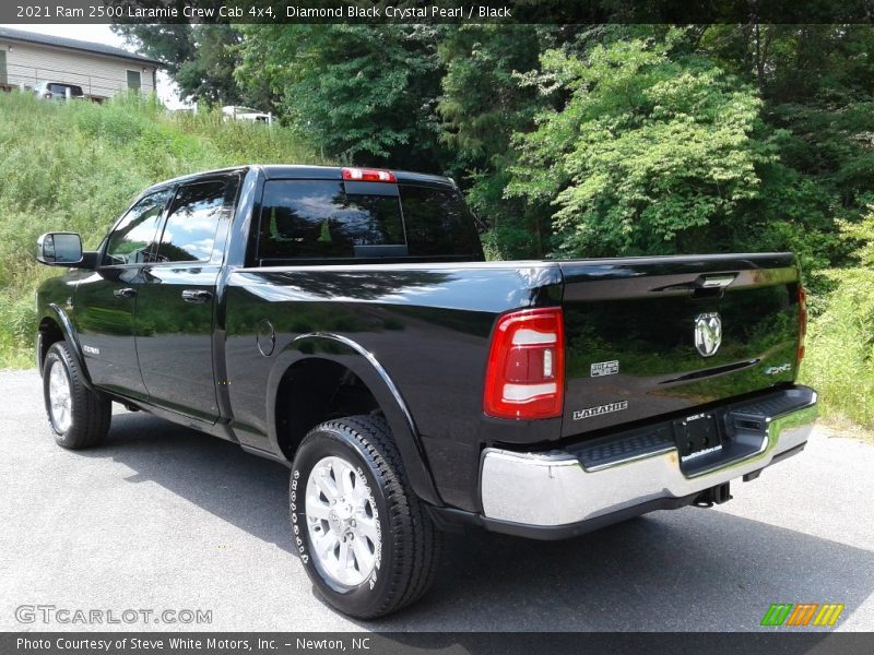 Diamond Black Crystal Pearl / Black 2021 Ram 2500 Laramie Crew Cab 4x4