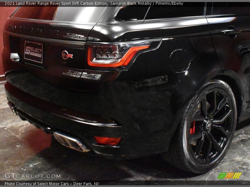 Santorini Black Metallic / Pimento/Ebony 2021 Land Rover Range Rover Sport SVR Carbon Edition