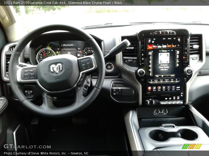 Diamond Black Crystal Pearl / Black 2021 Ram 2500 Laramie Crew Cab 4x4