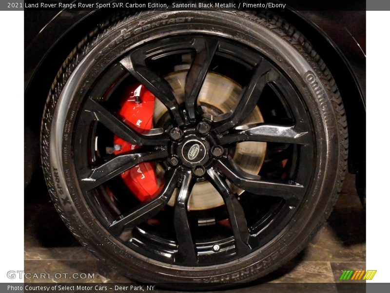 Santorini Black Metallic / Pimento/Ebony 2021 Land Rover Range Rover Sport SVR Carbon Edition