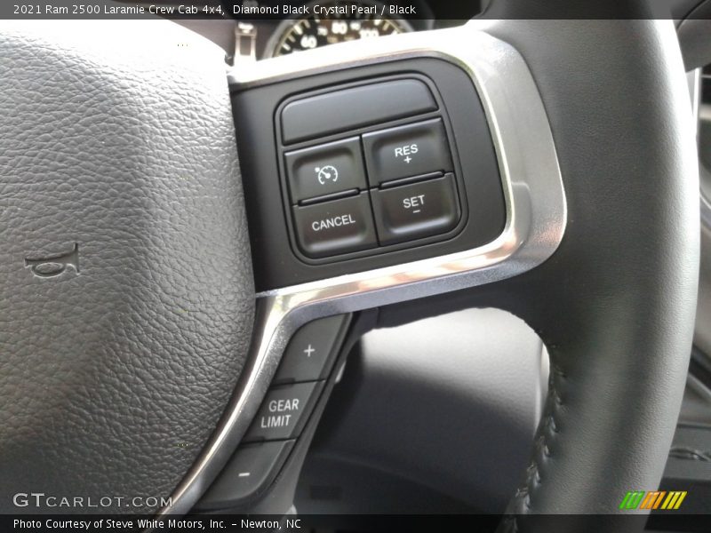 Diamond Black Crystal Pearl / Black 2021 Ram 2500 Laramie Crew Cab 4x4