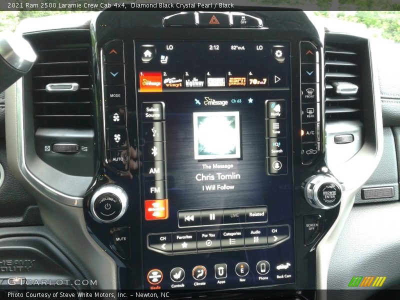 Diamond Black Crystal Pearl / Black 2021 Ram 2500 Laramie Crew Cab 4x4