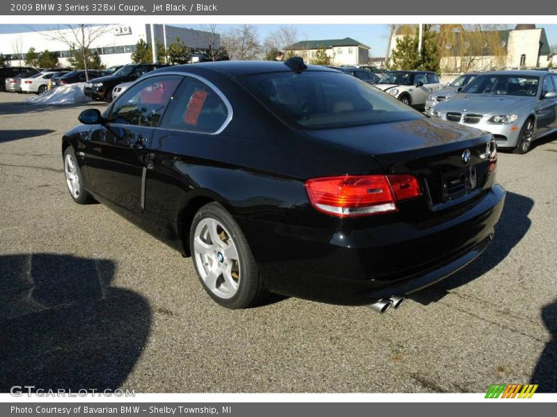 Jet Black / Black 2009 BMW 3 Series 328xi Coupe