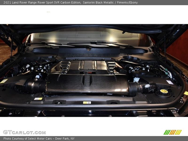 Santorini Black Metallic / Pimento/Ebony 2021 Land Rover Range Rover Sport SVR Carbon Edition