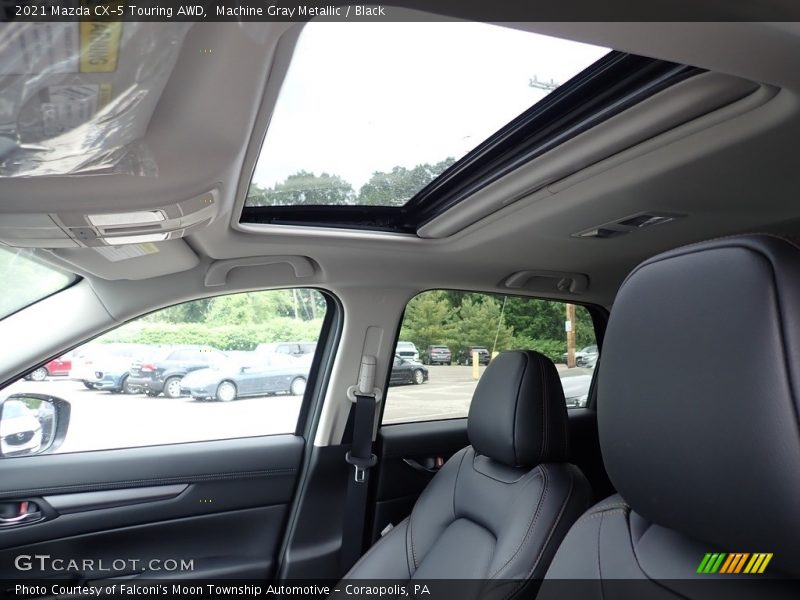 Machine Gray Metallic / Black 2021 Mazda CX-5 Touring AWD