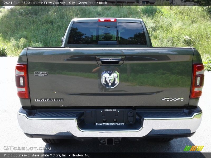 Olive Green Pearl / Black 2021 Ram 2500 Laramie Crew Cab 4x4