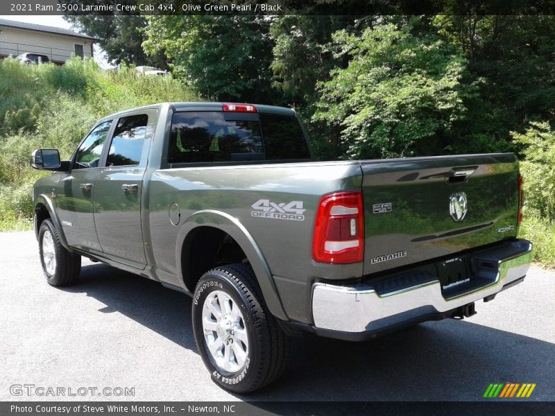 Olive Green Pearl / Black 2021 Ram 2500 Laramie Crew Cab 4x4