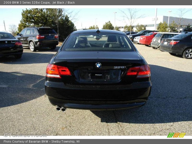 Jet Black / Black 2009 BMW 3 Series 328xi Coupe