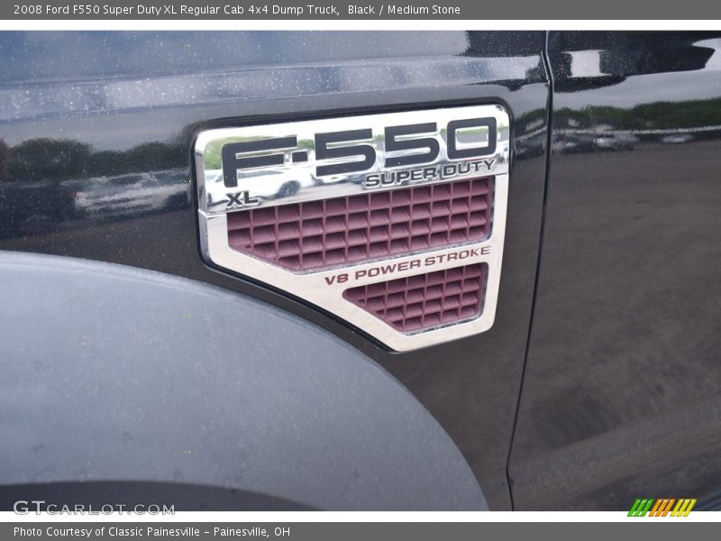  2008 F550 Super Duty XL Regular Cab 4x4 Dump Truck Logo