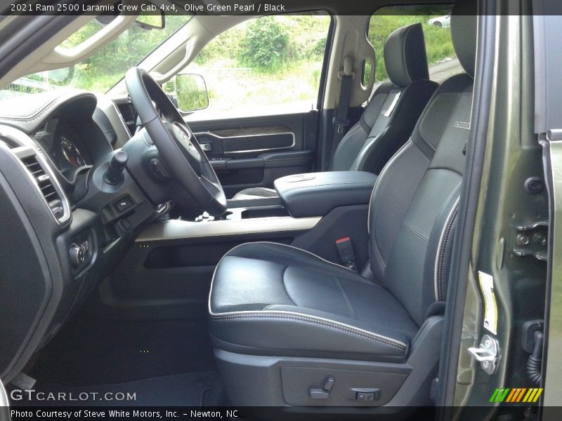 Olive Green Pearl / Black 2021 Ram 2500 Laramie Crew Cab 4x4