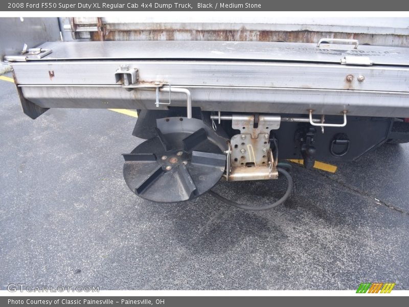 Black / Medium Stone 2008 Ford F550 Super Duty XL Regular Cab 4x4 Dump Truck