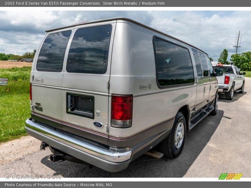 Silver Birch Metallic / Medium Flint 2003 Ford E Series Van E350 Passenger Conversion
