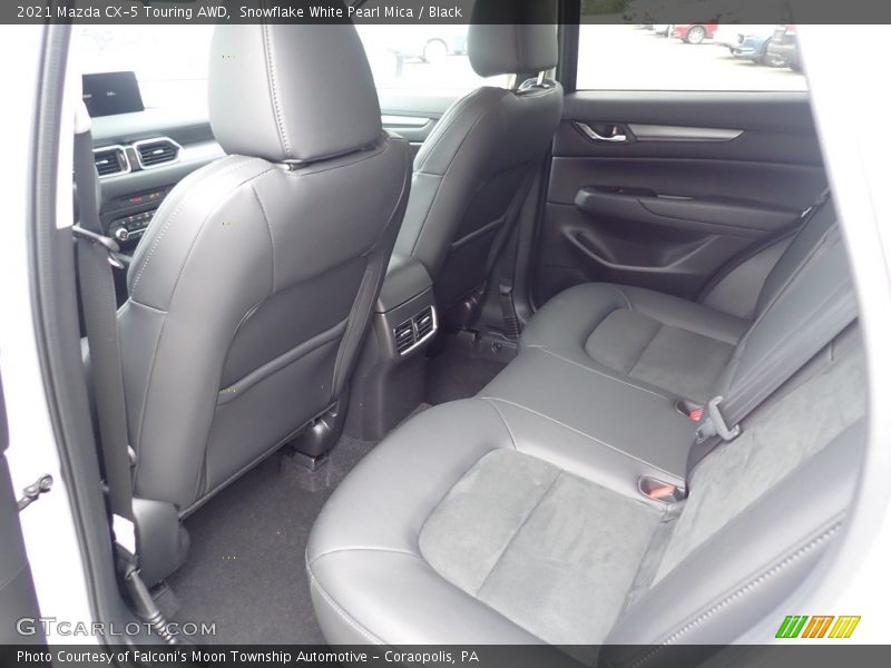 Snowflake White Pearl Mica / Black 2021 Mazda CX-5 Touring AWD