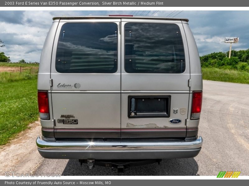 Silver Birch Metallic / Medium Flint 2003 Ford E Series Van E350 Passenger Conversion
