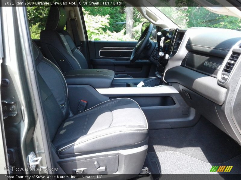 Olive Green Pearl / Black 2021 Ram 2500 Laramie Crew Cab 4x4