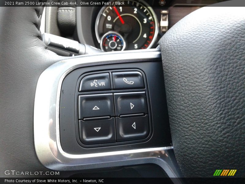 Olive Green Pearl / Black 2021 Ram 2500 Laramie Crew Cab 4x4