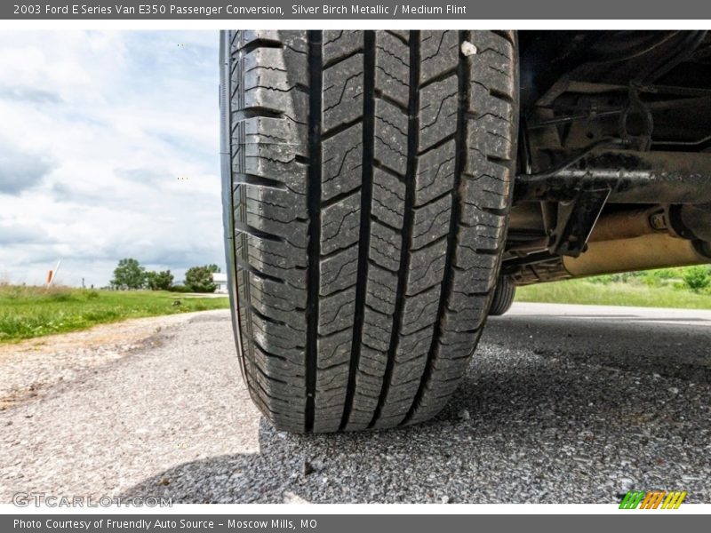 Silver Birch Metallic / Medium Flint 2003 Ford E Series Van E350 Passenger Conversion