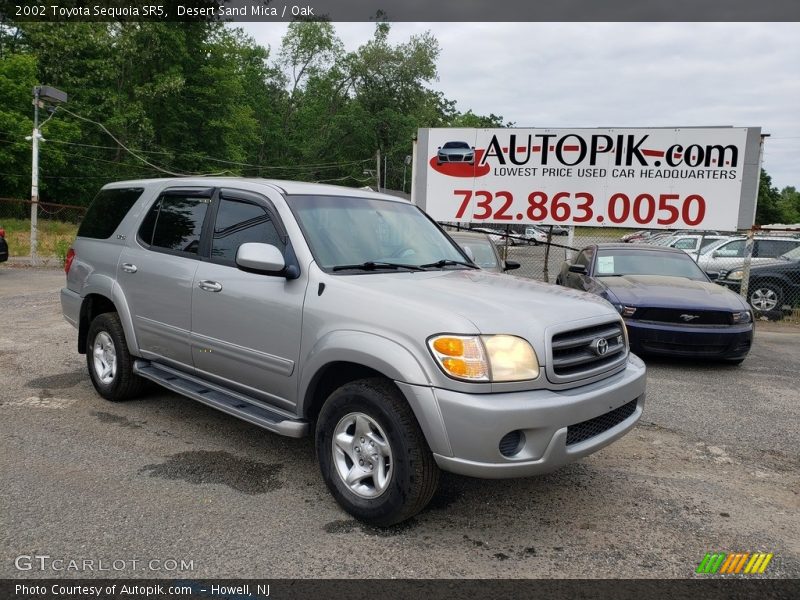 Desert Sand Mica / Oak 2002 Toyota Sequoia SR5