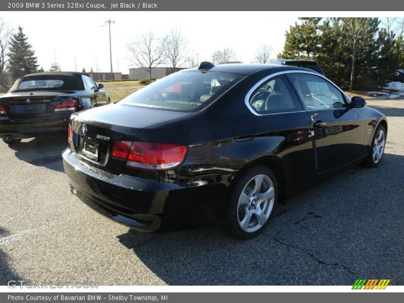 Jet Black / Black 2009 BMW 3 Series 328xi Coupe