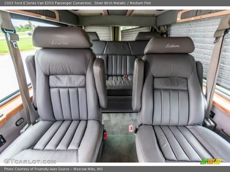 Silver Birch Metallic / Medium Flint 2003 Ford E Series Van E350 Passenger Conversion
