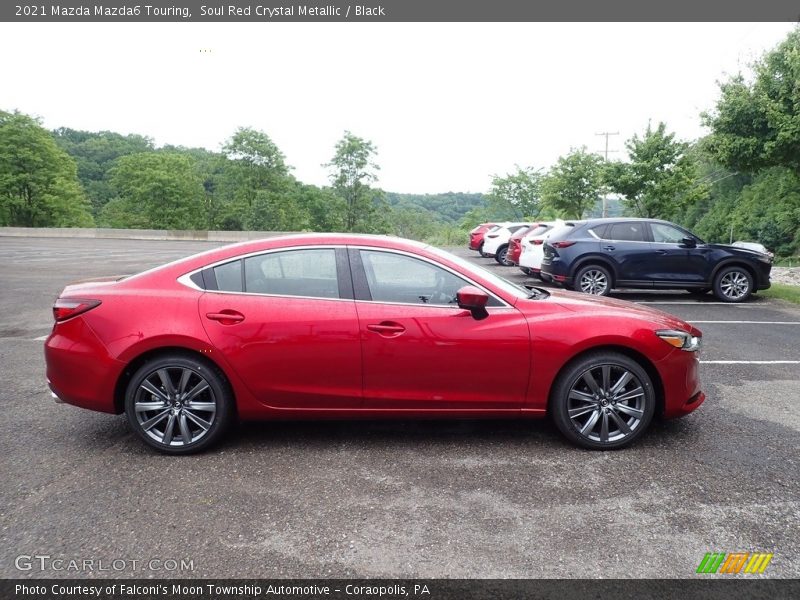 Soul Red Crystal Metallic / Black 2021 Mazda Mazda6 Touring