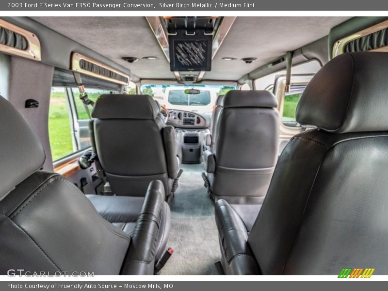 Silver Birch Metallic / Medium Flint 2003 Ford E Series Van E350 Passenger Conversion