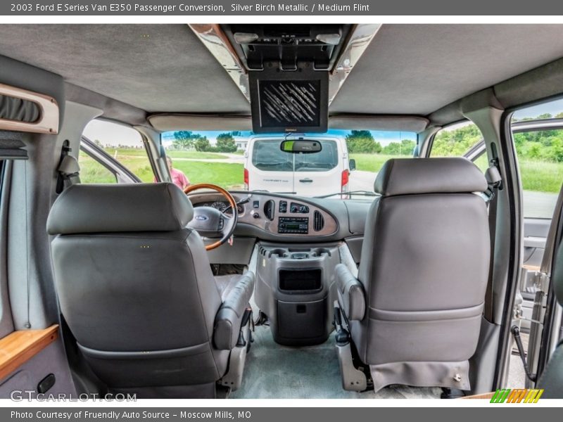 Silver Birch Metallic / Medium Flint 2003 Ford E Series Van E350 Passenger Conversion