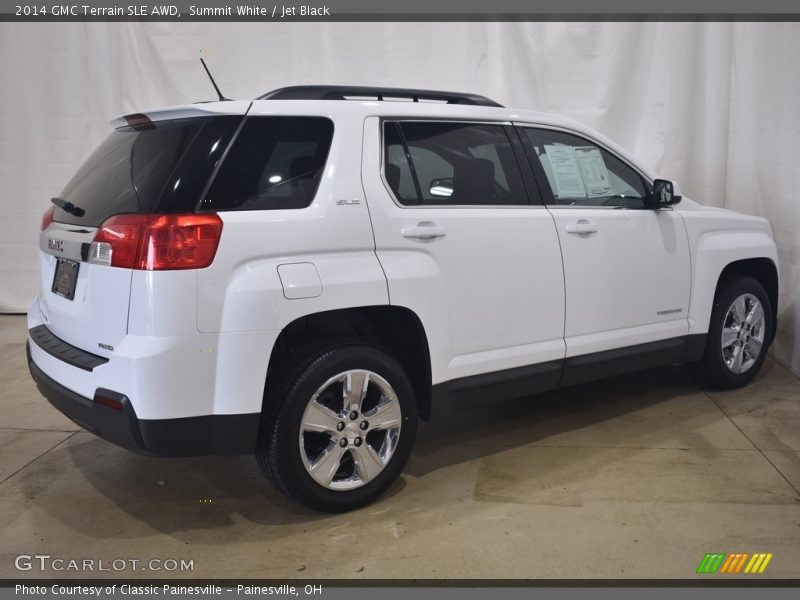 Summit White / Jet Black 2014 GMC Terrain SLE AWD
