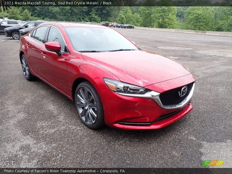 Soul Red Crystal Metallic / Black 2021 Mazda Mazda6 Touring