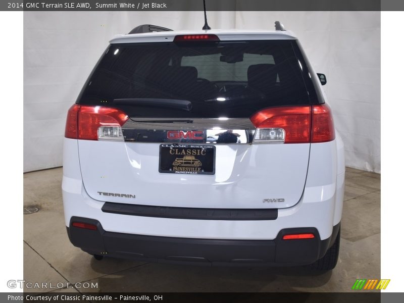 Summit White / Jet Black 2014 GMC Terrain SLE AWD