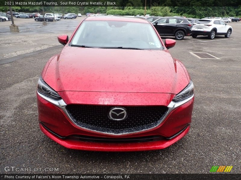Soul Red Crystal Metallic / Black 2021 Mazda Mazda6 Touring