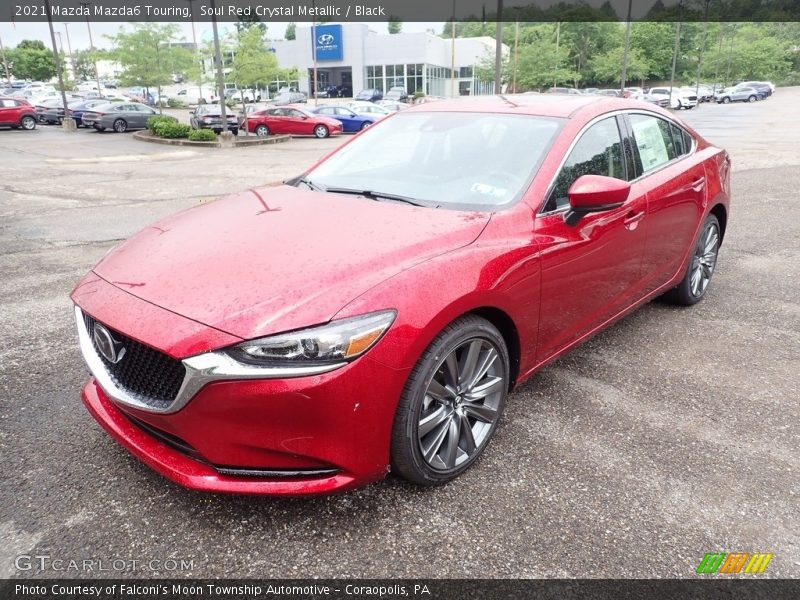 Soul Red Crystal Metallic / Black 2021 Mazda Mazda6 Touring
