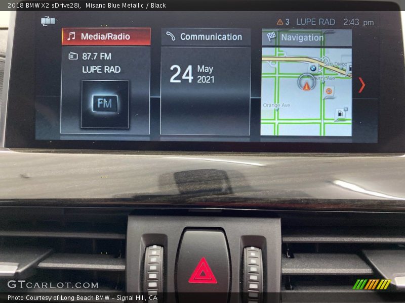 Controls of 2018 X2 sDrive28i