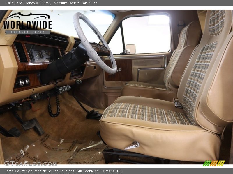  1984 Bronco XLT 4x4 Tan Interior