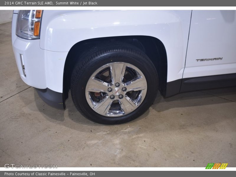 Summit White / Jet Black 2014 GMC Terrain SLE AWD