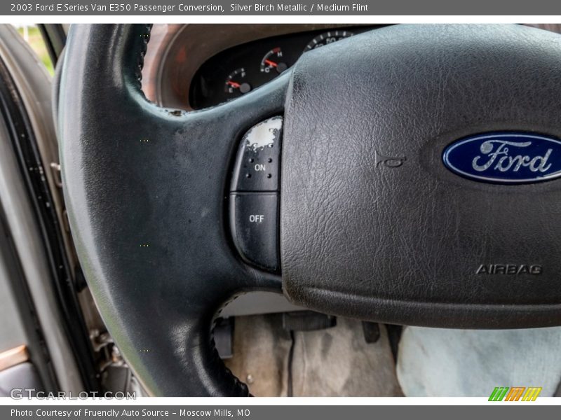 Silver Birch Metallic / Medium Flint 2003 Ford E Series Van E350 Passenger Conversion