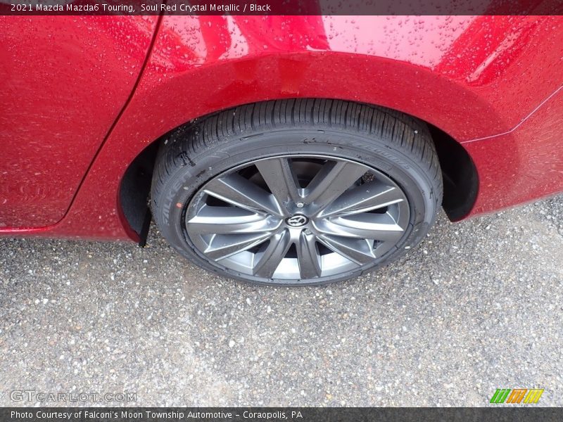 Soul Red Crystal Metallic / Black 2021 Mazda Mazda6 Touring