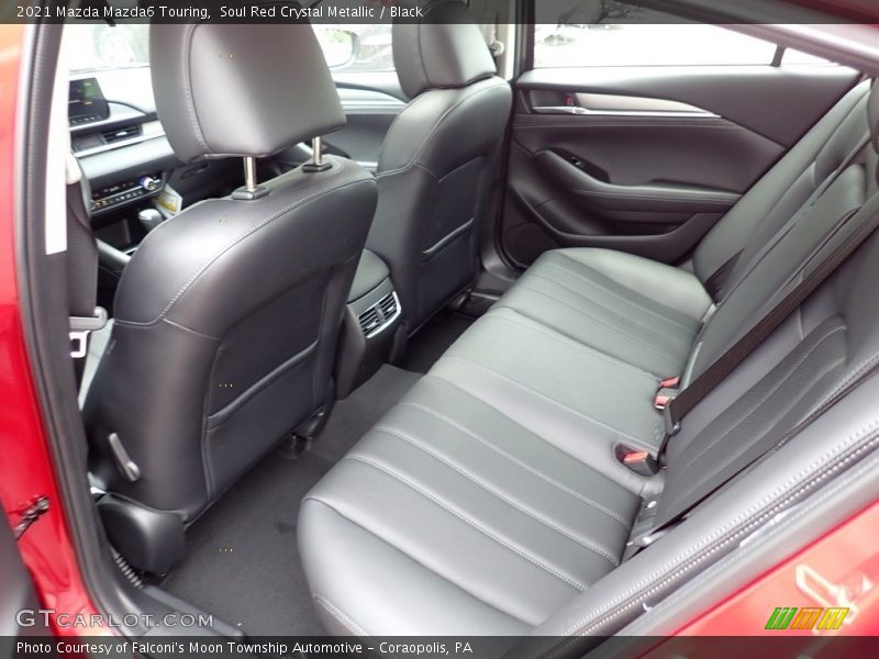 Soul Red Crystal Metallic / Black 2021 Mazda Mazda6 Touring