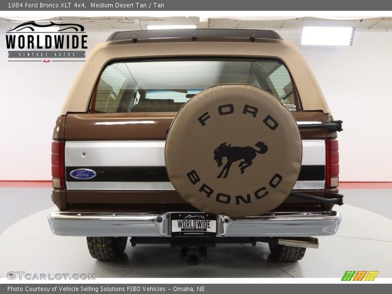 Medium Desert Tan / Tan 1984 Ford Bronco XLT 4x4