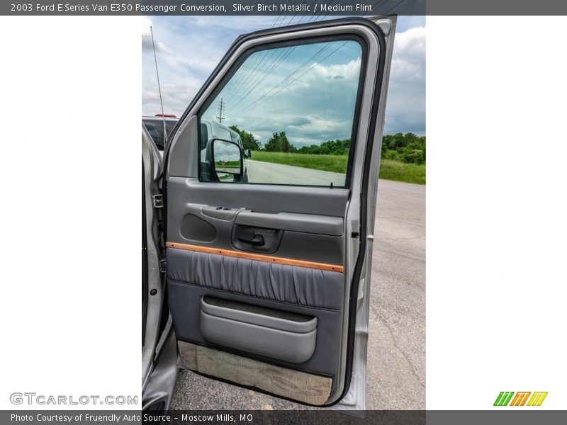 Silver Birch Metallic / Medium Flint 2003 Ford E Series Van E350 Passenger Conversion
