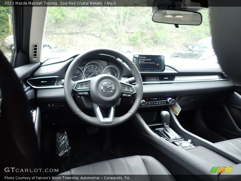 Soul Red Crystal Metallic / Black 2021 Mazda Mazda6 Touring
