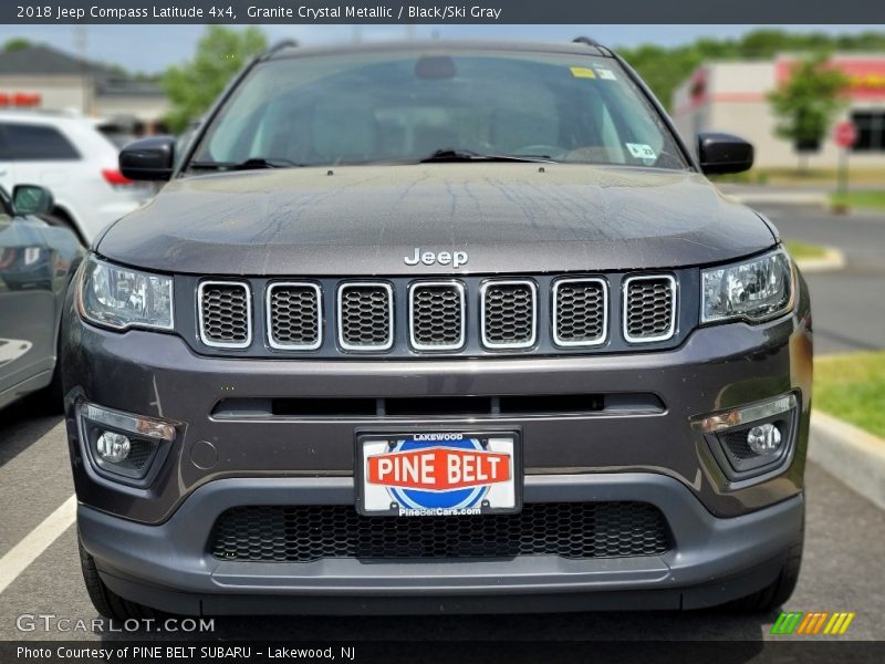 Granite Crystal Metallic / Black/Ski Gray 2018 Jeep Compass Latitude 4x4